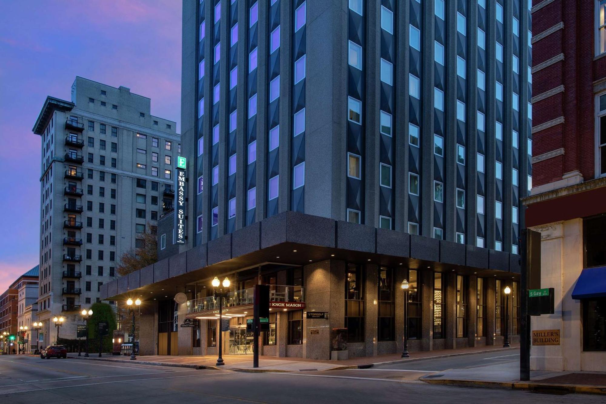 เอมบาสซี สวีท บาย ฮิลตัน น็อกซ์วิลล์ ดาวน์ทาวน์ Hotel ภายนอก รูปภาพ
